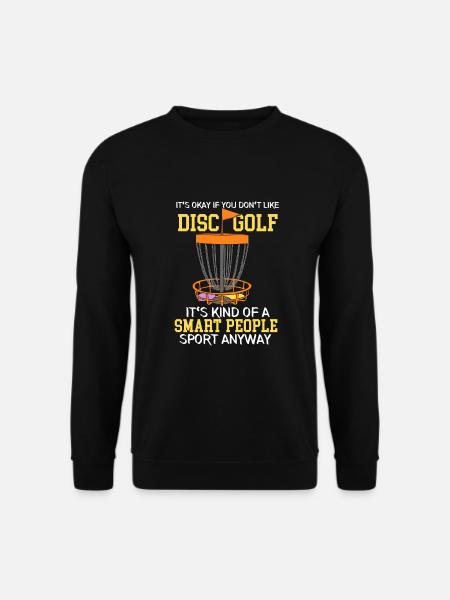 Disc Golfer Frisbee Disc Golf - Unisex Sweatshirt - black
