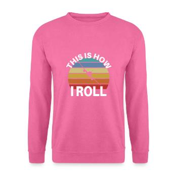 Flugzeugpilot Luftfahrt - Unisex Pullover - Pink - Vorne