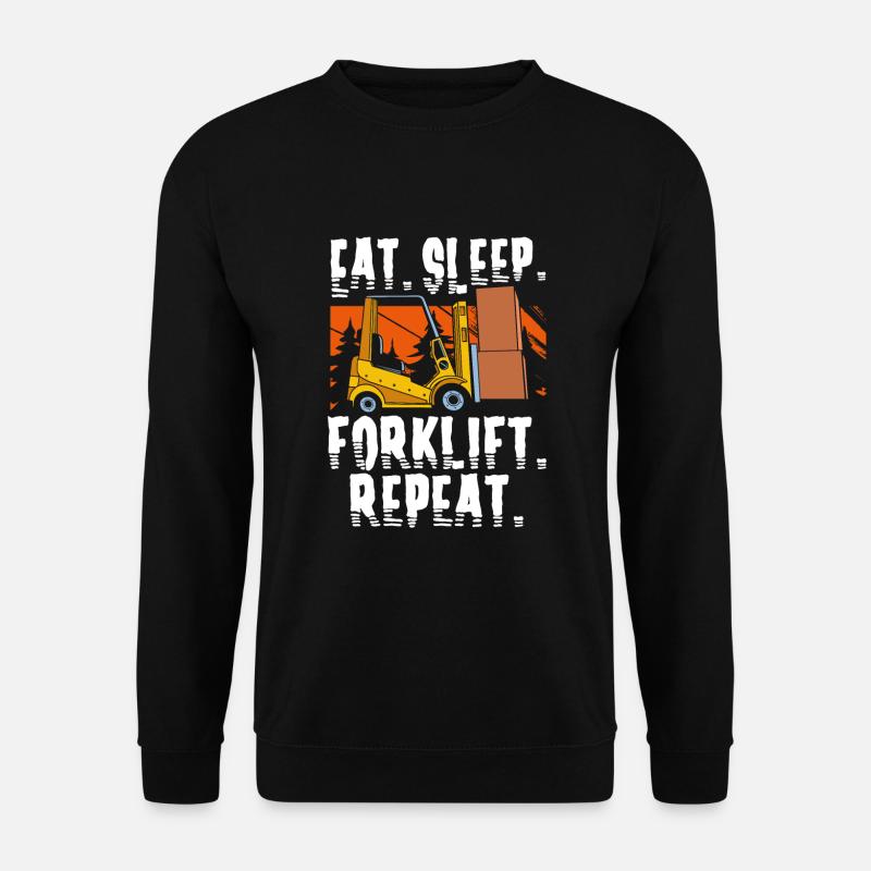 Forklift Driver - Unisex Sweatshirt - black