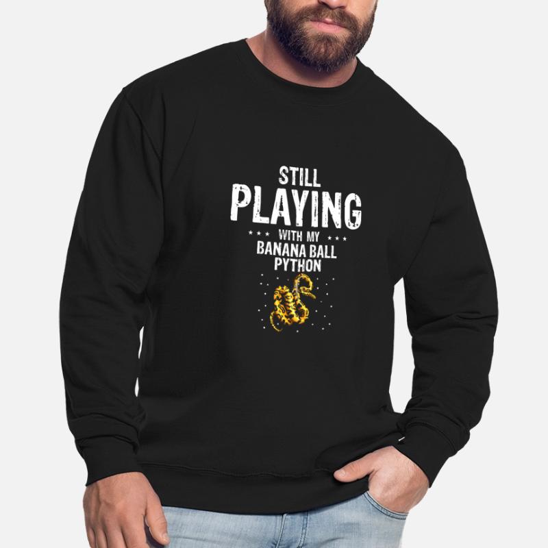 King python design for snake lovers Unisex Sweatshirt