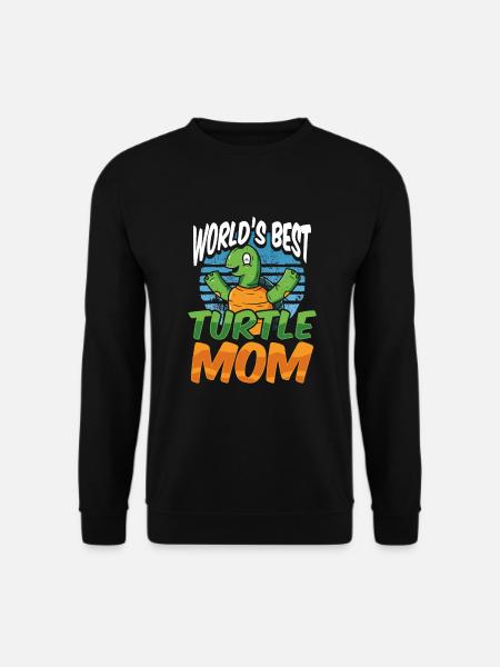 Turtle Mom Turtle Lover - Unisex Sweatshirt - black