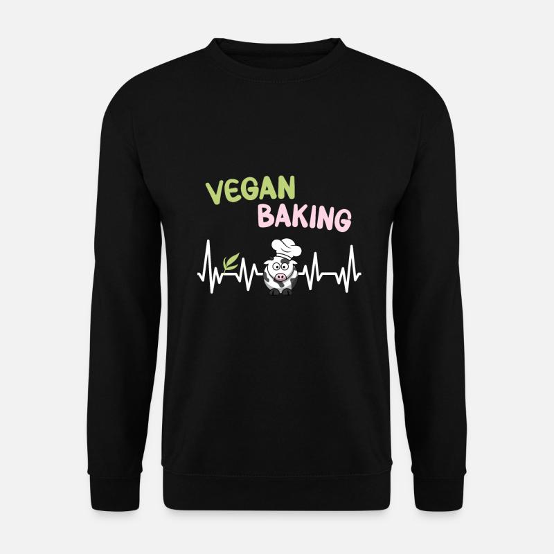 Vegan Baking Pulse - Unisex Sweatshirt - black