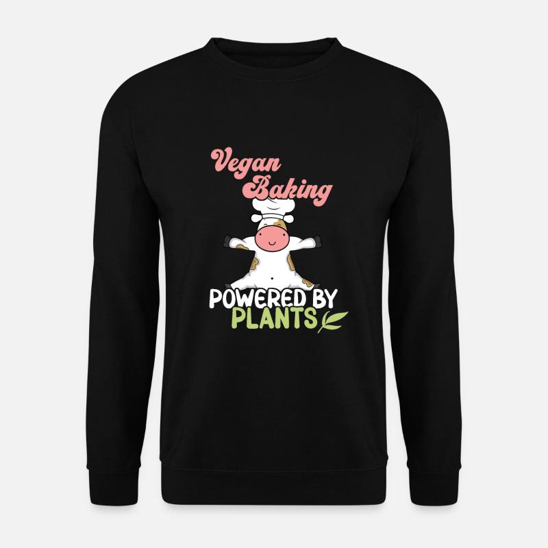 Powered by Plants - Unisex Pullover - Schwarz