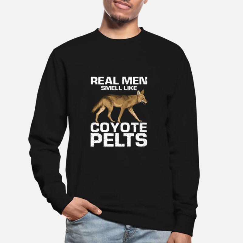 Conception de coyote pour les réacteurs de coyote Sweat-shirt Unisexe