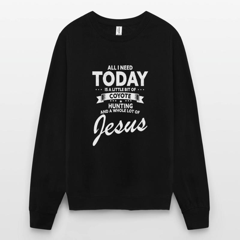 Conception de coyote pour les réacteurs de coyote Sweat-shirt Unisexe
