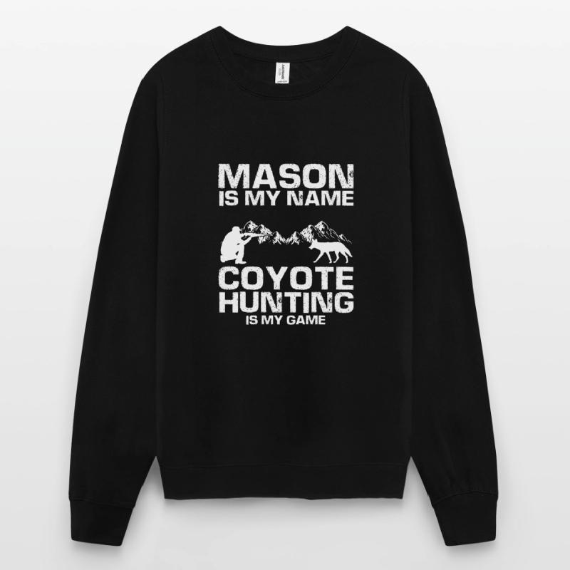 Conception de coyote pour les réacteurs de coyote Sweat-shirt Unisexe