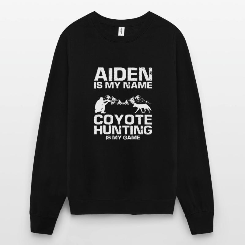 Conception de coyote pour les réacteurs de coyote Sweat-shirt Unisexe