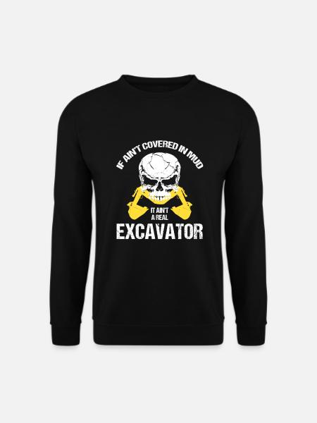 Baggerführer für Bagger Sandbagger - Unisex Pullover - Schwarz