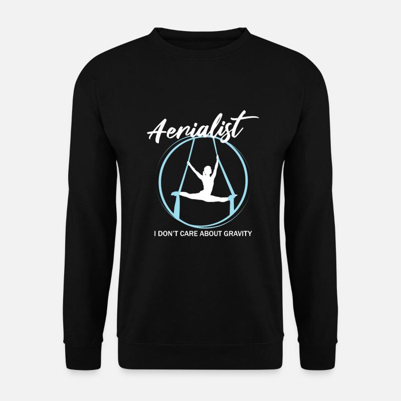 Aerial Silk Circus für Aerial Silk Performer - Unisex Pullover - Schwarz