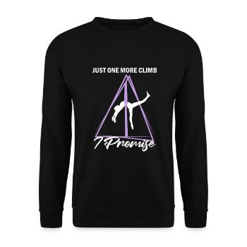 Aerial Silk Circus for Aerial Silk Performers - Unisex Sweatshirt - black - Front - Alina (178cm) & Michal (187cm)