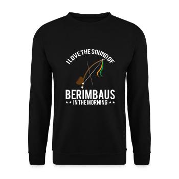 Capoeira pour arts martiaux mixtes et kickboxing - Sweat-shirt Unisexe - noir - Devant - Alina (178cm) & Michal (187cm)