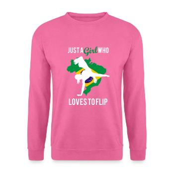 Danse brésilienne pour le kickboxing - Sweat-shirt Unisexe - rose - Devant