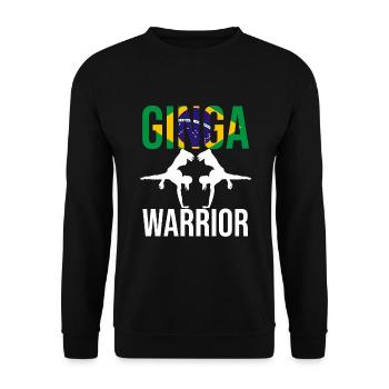 Instruments de capoeira pour la danse brésilienne - Sweat-shirt Unisexe - noir - Devant - Alina (178cm) & Michal (187cm)