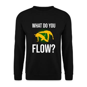 Arts martiaux brésiliens pour instruments de capoeira - Sweat-shirt Unisexe - noir - Devant - Alina (178cm) & Michal (187cm)