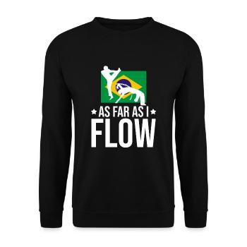 Capoeira for Mixed Martial Arts and Kickboxing - Unisex Sweatshirt - black - Front - Alina (178cm) & Michal (187cm)