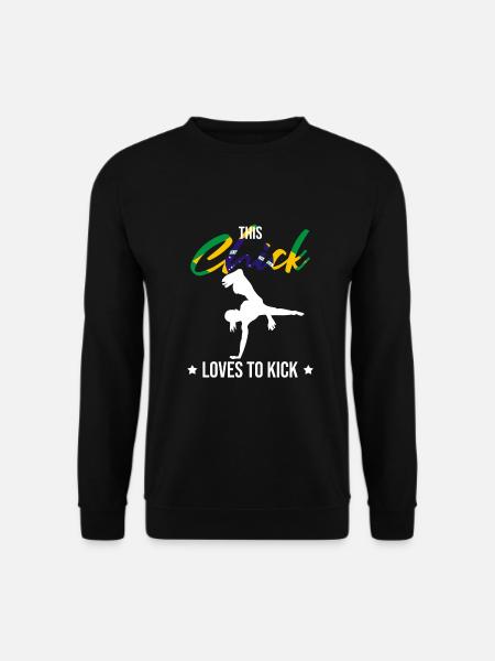 Brazilian dance for kickboxing - Unisex Sweatshirt - black