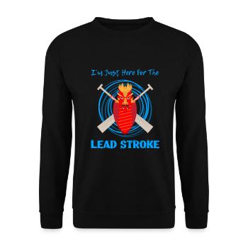 Pagayage de bateaux-dragons pour le festival des courses de bateaux-dragons - Sweat-shirt Unisexe - noir - Devant - Alina (178cm) & Michal (187cm)