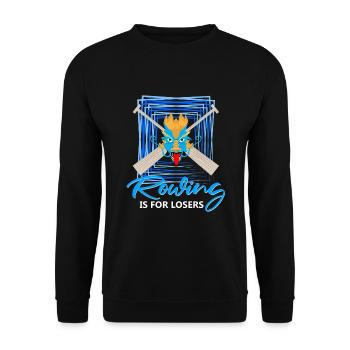 Chinese Boat Race for Dragon Boat Trainers - Unisex Sweatshirt - black - Front - Alina (178cm) & Michal (187cm)