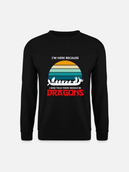 Dragon Boat Race Festival for Dragon Boat - Unisex Sweatshirt - black