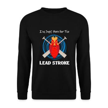 Chinese Boat Race for Dragon Boat Trainers - Unisex Sweatshirt - black - Front - Alina (178cm) & Michal (187cm)