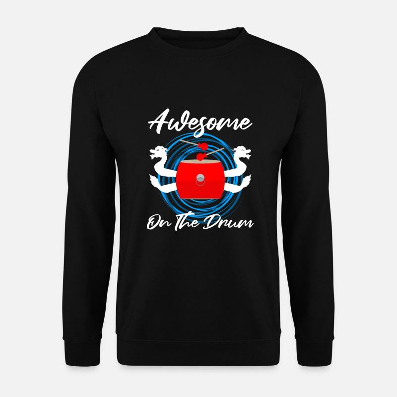 Drachenbootrennen-Design für Drachenbootfahren - Unisex Pullover - Schwarz