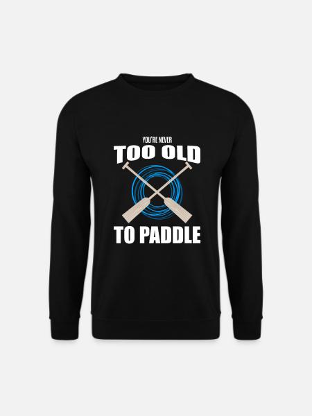 Drachenbootrennen-Design für Drachenbootfahren - Unisex Pullover - Schwarz