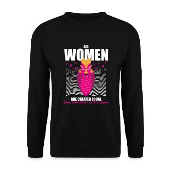 Drachenbootrennen-Design für Drachenbootfahren - Unisex Pullover - Schwarz - Vorne - Alina (178cm) & Michal (187cm)