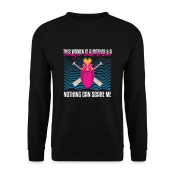 Chinese Boat Race for Dragon Boat Trainers - Unisex Sweatshirt - black - Front - Alina (178cm) & Michal (187cm)