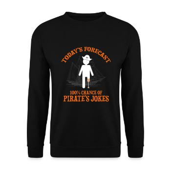 Conception de prothèses de jambe et prothèses de jambe - Sweat-shirt Unisexe - noir - Devant - Alina (178cm) & Michal (187cm)