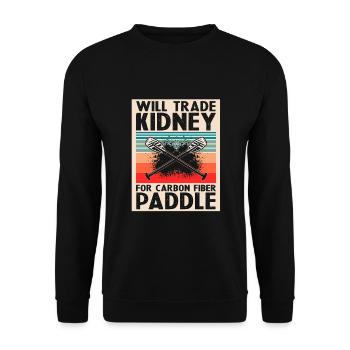 Chinese Boat Race for Dragon Boat Trainers - Unisex Sweatshirt - black - Front - Alina (178cm) & Michal (187cm)