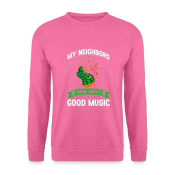 Scotsman Zitat für Dudelsackmusiker und Dudelsack - Unisex Pullover - Pink - Vorne
