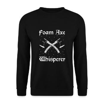 Larping pour les jeux de rôle fantastiques et les combats à l’épée - Sweat-shirt Unisexe - noir - Devant - Alina (178cm) & Michal (187cm)