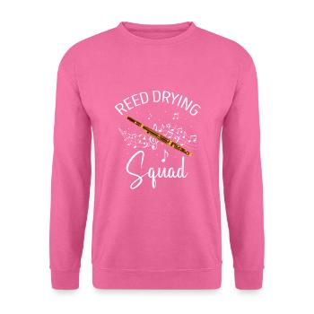 Holzblasinstrument und Fagott Blasinstrument - Unisex Pullover - Pink - Vorne
