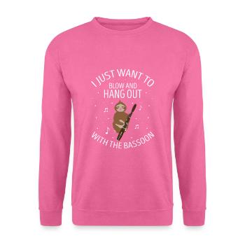 Orchestre et instrument à vent - Sweat-shirt Unisexe - rose - Devant