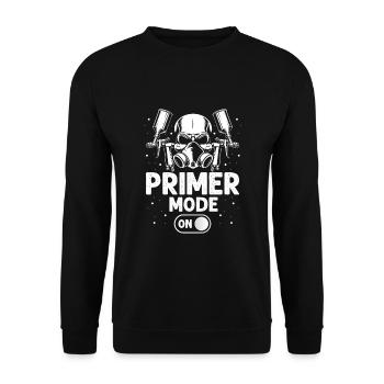 Offre Car Painter pour les carrossiers - Sweat-shirt Unisexe - noir - Devant - Alina (178cm) & Michal (187cm)