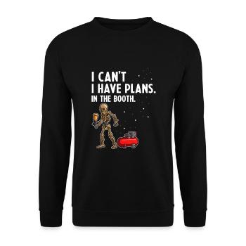 Car Painter for Car Painter for Car Detailer - Unisex Sweatshirt - black - Front - Alina (178cm) & Michal (187cm)