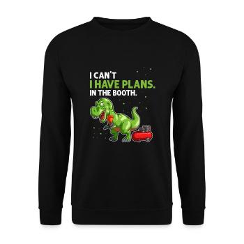 Peintre automobile pour carrossiers - Sweat-shirt Unisexe - noir - Devant - Alina (178cm) & Michal (187cm)