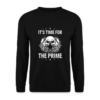 Dicton de carrossier pour les peintres automobiles - Sweat-shirt Unisexe - noir - Devant - Alina (178cm) & Michal (187cm)