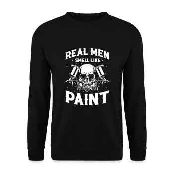 Dicton de carrossier pour les peintres automobiles - Sweat-shirt Unisexe - noir - Devant - Alina (178cm) & Michal (187cm)