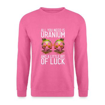 Nuklearingenieur für Kernkraftwerk und Kernenergie - Unisex Pullover - Pink - Vorne