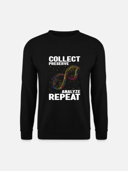 Forensischer Wissenschaftlicher Ermittler - Unisex Pullover - Schwarz