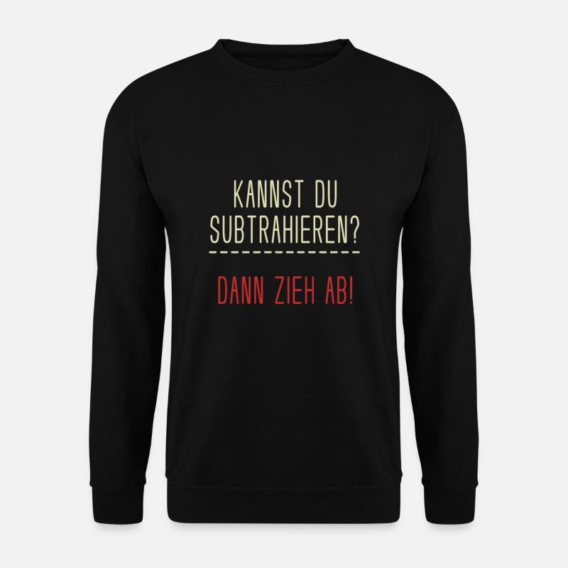 Lustige Sprüche - Lehrer Schüler - Unisex Pullover - Schwarz
