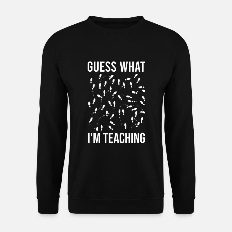 TanzlehrerIn - Rate was ich unterrichte - Unisex Pullover - Schwarz