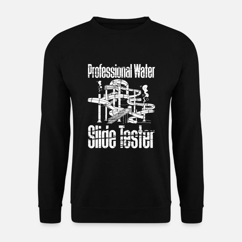Professional water slide tester - Unisex Sweatshirt - black