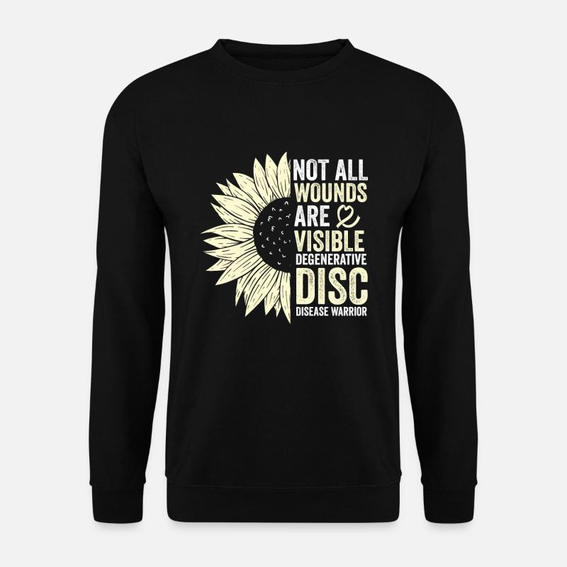 Bandscheibendegeneration Diskose - Unisex Pullover - Schwarz