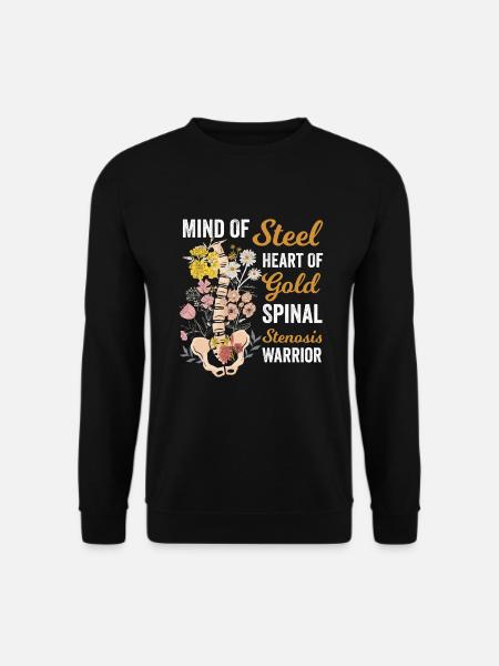 Spinal Stenosis: Strength & Resistance - Unisex Sweatshirt - black