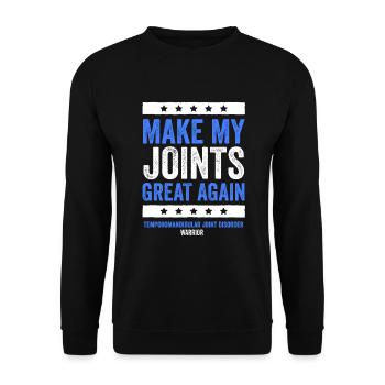 TMJ Revitalization: Fighting Spirit - Unisex Sweatshirt - black - Front - Alina (178cm) & Michal (187cm)