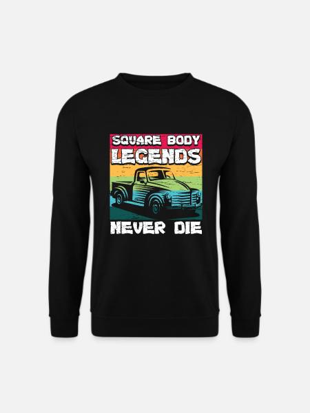 Square Body Legends Nie Vergessen - Unisex Pullover - Schwarz