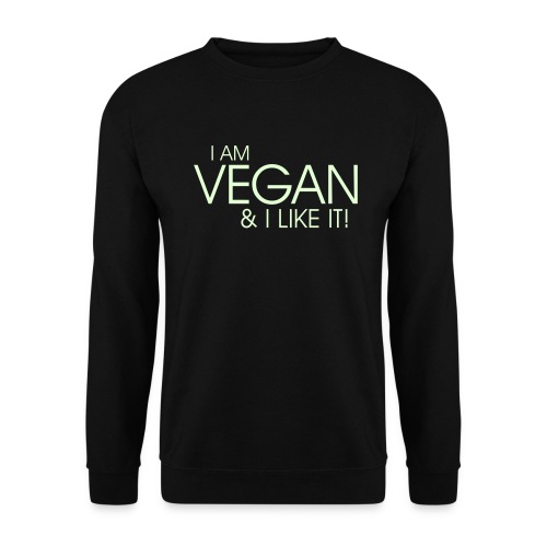I am vegan and I like it - Unisex Pullover