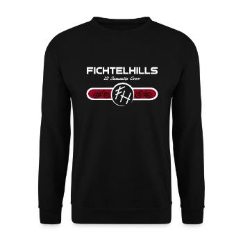 Fichtelgebirge 12SC MTB - Sweat-shirt Unisexe - noir - Devant - Alina (178cm) & Michal (187cm)